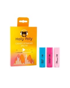 Набор бальзамов для губ Candy Lip Balms Holly polly