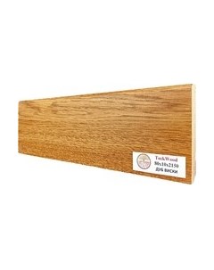 Плинтус МДФ Прямой 80x10x2150 Teckwood