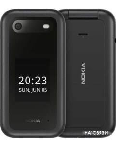 Кнопочный телефон Nokia 2660 (2022) TA-1469 Dual SIM (черный)