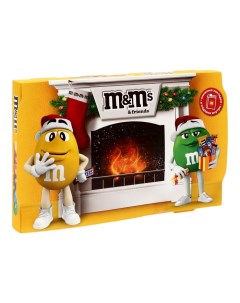 Подарочный набор M&Ms & friend Камин, 394 г M&m’s