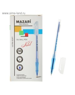 Ручка шариковая Nebel Ultra Soft, 1.0 мм, синяя, на масляной основе Mazari