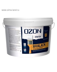 Лак универсальный акриловый Akvalack-interior 0,9л Ozon