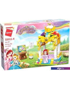 Конструктор Princess Leah 32011-4 Стеклянная беседка Qman