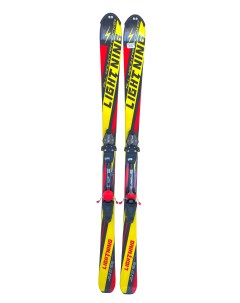 Горные лыжи с креплениями Xwing All Mountain 72 Black/Yellow + кр. Snoway SX 10 Lightning