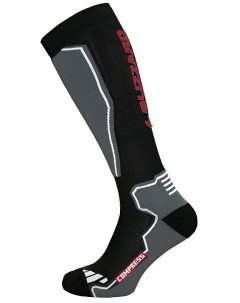 Носки горнолыжные Compress 85 Ski Socks Black/Grey Blizzard