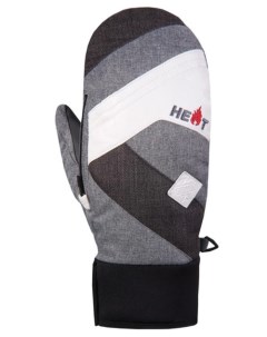 Варежки Thermo Mitten Short W Grey/White Snowlife