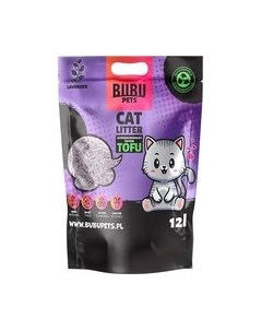 Наполнитель для туалета Tofu Lavender Bubu pets