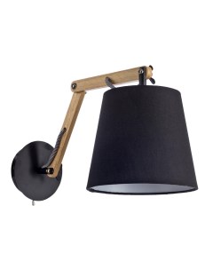 Светильник настенный (бра) Pinocchio A5700AP-1BK (1*40Вт, E14) Arte lamp