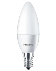 Лампа светодиодная B35 5Вт Е14 6500К 929002969207 ESSLEDCandle Philips