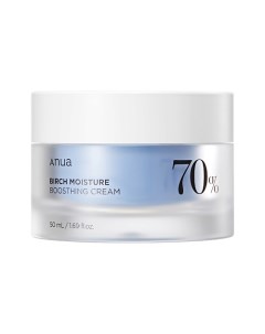 Успокаивающий крем для лица с березовым соком BIRCH MOISTURE BOOSTING CREAM 50.0 Anua