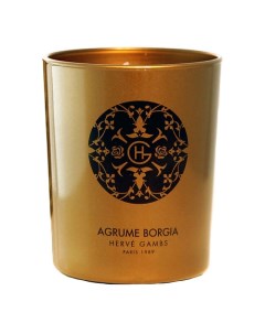 Свеча ароматическая Agrume Borgia Fragranced Candle Herve gambs