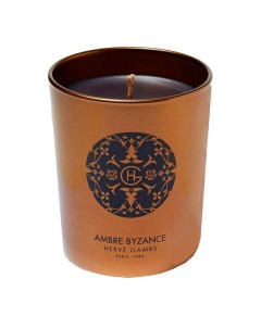 Свеча ароматическая Ambre Byzance Fragranced Candle Herve gambs