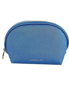 WANDERLUST Косметичка Wanderlust Saffiano small Blue Лэтуаль