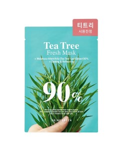 Маска для лица освежающая с чайным деревом Tea Tree Fresh Mask Bring green