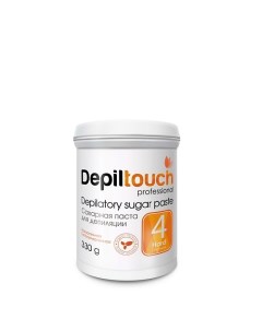 Сахарная паста для депиляции №4 плотная Depilatory Sugar Paste Depiltouch professional