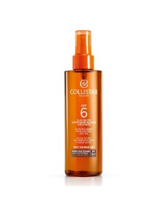 Интенсивное защитное сухое масло SPF 6 для лица, тела и волос Supertanning Moisturizing Dry Oil Collistar