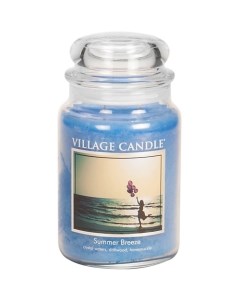 Ароматическая свеча"Summer Breeze", большая Village candle