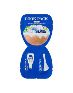 Маска для лица увлажняющая и охлаждающая Cook Pack Ice Moisture & Cooling Rubber Mask Ettang