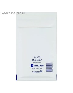 Крафт-конверт с воздушно-пузырьковой плёнкой Mail Lite, 11х16 см, White Calligrata