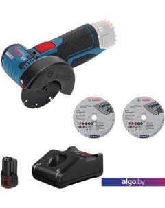 Угловая шлифмашина GWS 12V-76 Professional 0615990M3E (с 1-им АКБ 2 Ah) Bosch