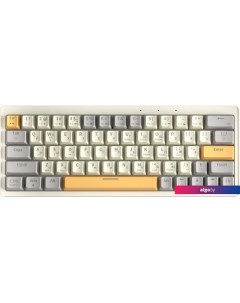 Клавиатура ZA63 Pro Beige Gray Yellow (TNT Yellow) Cyberlynx