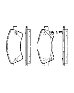 Тормозные колодки Bosch