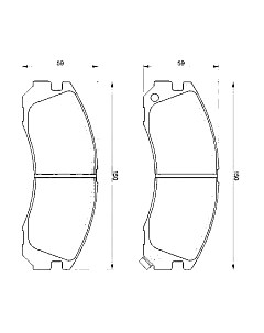 Тормозные колодки Bosch