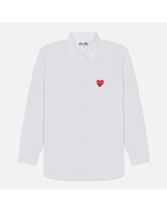 Мужская рубашка Red Heart Emblem Comme des garçons play