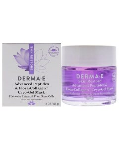 Маска для лица восстанавливающая Advanced Peptides And Flora-Collagen Cryo-Gel Mask Derma-e