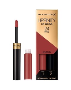 Стойкая губная помада Lipfinity Max factor