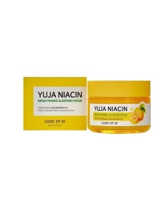 Маска для лица ночная с экстрактом юдзу Yuja Niacin Some by mi