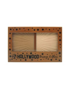 Бронзер и хайлайтер для лица Hollywood Bronze & Glow W7