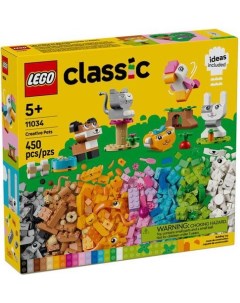 Набор деталей Classic 11034 Креативные домашние животные Lego