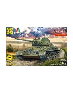 Сборная модель Советский танк Т-34-85 1:72 / 307223 Моделист