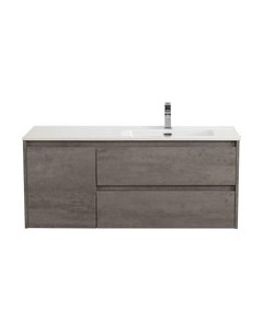 Тумба с умывальником KRAFT-1000-2C-1A-SO-CG-R + BB1000ETL-L Belbagno