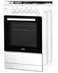 Плита кухонная газоэлектрическая APETITO 50 10-E WHITE Artel