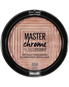 Хайлайтер для лица "Master Chrome" для сияния кожи Maybelline new york