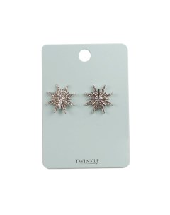 Серьги Snowflakes Twinkle