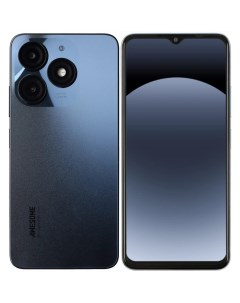 Смартфон A70, 6.6", 3 Гб, 128 Гб, 13 Мп, 8 Мп, microSD, 2sim, 5000 мАч, черный Itel