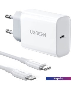 Сетевое зарядное CD137 50698 (белый) Ugreen