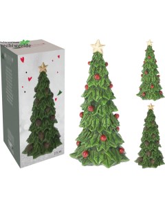 Сувенир новогодний Elegant Christmas tree полистоун 22 см APF648540 No brand