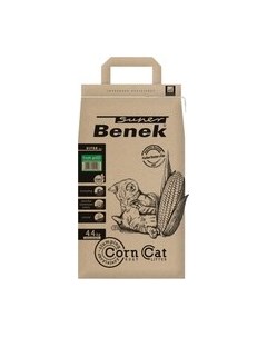 Наполнитель для туалета Corn Cat Ультра Свежая трава Super benek