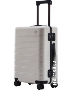 Чемодан-спиннер Manhattan Frame Luggage 20" (коричневый) Ninetygo