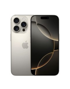 Смартфон Apple iPhone 16 Pro 256Gb SIM+eSIM (природный титан)