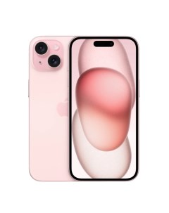 Смартфон Apple iPhone 15 256Gb SIM+eSIM (розовый)