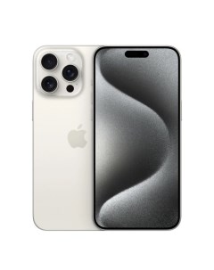 Смартфон Apple iPhone 15 Pro 128Gb SIM+eSIM (белый)