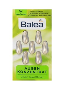 Сыворотка для глаз Augenkonzentrat 7 капсул 7.0 Balea