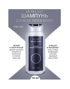 Шампунь для всех типов волос THE SUN Brave Men 250.0 Liv delano