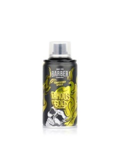 Лак для волос цветной FAMOUS GOLD Marmara barber