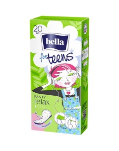 Прокладки ежедневные ультратонкие for teens relax deo 20.0 Bella